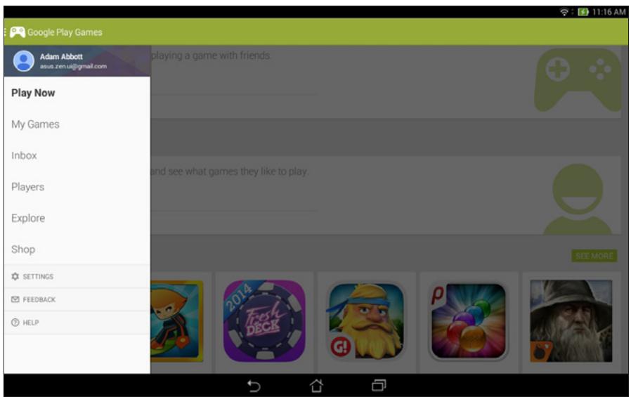 ASUS TRANSFORMER PAD TF303K-1D013A - Using Play Games - 1
