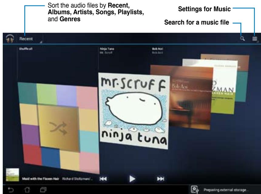 ASUS PADFONE 2 A68 4G - Music - 1