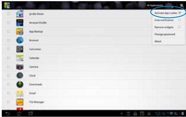 ASUS PADFONE 2 A68 4G - To use App Locker: - 2