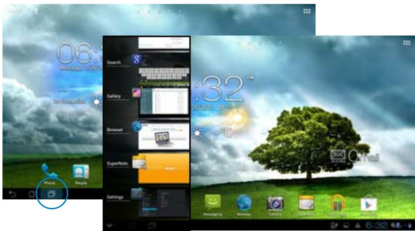 ASUS PADFONE 2 A68 4G - Recent Apps - 1