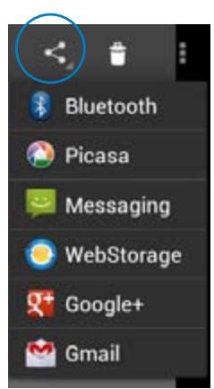 ASUS PADFONE 2 A68 4G - Sharing, deleting, and editing images - 2