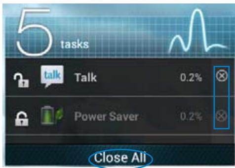ASUS PADFONE 2 A68 4G - Task Manager - 2