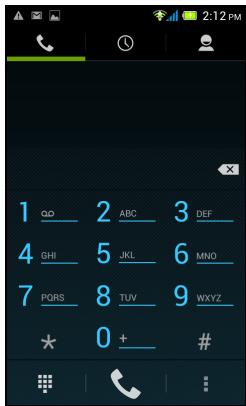 ACER LIQUID Z4 - Making a call - 3