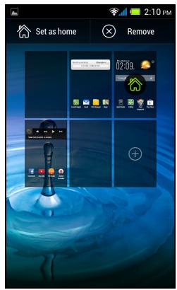 ACER LIQUID Z4 - Adding and removing shortcuts and widgets - 1