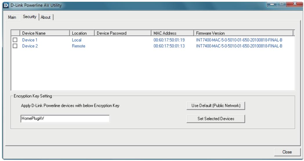 D-LINK POWERLINE - Setting your private Encryption Key - 1