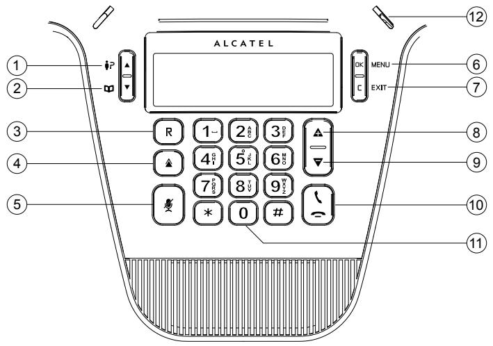 ALCATEL CONFERENCE 1800 - Base Unit - 1