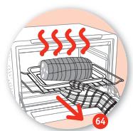 MOULINEX OX6778FR - ATTENZIONE! Non è possibile modificare la temperatura nella modalità scongelamento. - 7