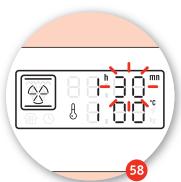 MOULINEX OX6778FR - PLEASE NOTE: the temperature cannot be changed in defrost mode. - 1