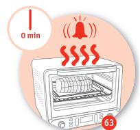 MOULINEX OX6778FR - ATTENZIONE! Non è possibile modificare la temperatura nella modalità scongelamento. - 6