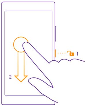 NOKIA LUMIA 640 - Switch the phone off - 1
