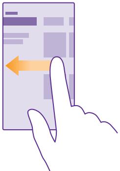 NOKIA LUMIA 640 - Navigate inside an app - 1