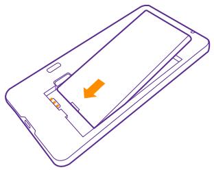 NOKIA LUMIA 640 - Remove the SIM and memory card - 5
