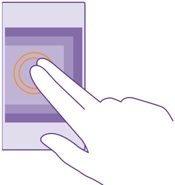 NOKIA LUMIA 640 - Magnify the screen - 1