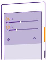 NOKIA LUMIA 640 - Change the volume - 1