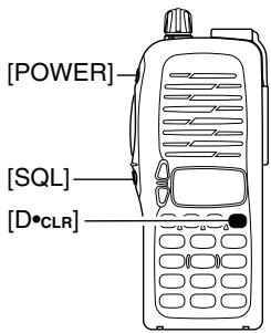ICOM IC-V8 - CAUTION: - 1