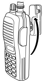 ICOM IC-V8 - - When removing - 1