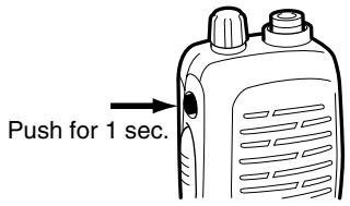 ICOM IC-V8 - Power ON - 1