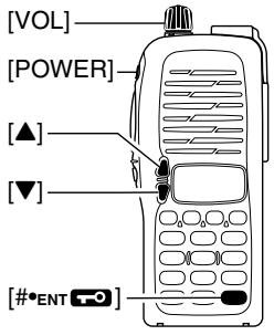 ICOM IC-V8 - For your information—[VOL] function assignment - 1