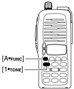 ICOM IC-V8 - Repeater tone - 2