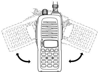 ICOM IC-V8 - - When removing - 2