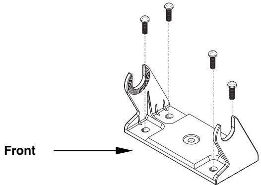 LOWRANCE 3500C - Bracket Installation - 1