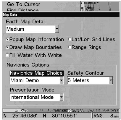 LOWRANCE 3500C - WARNING: - 1