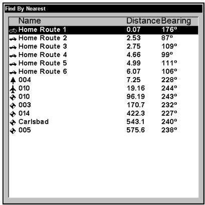 LOWRANCE 3500C - Find Waypoints - 5