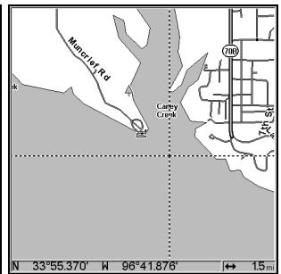 LOWRANCE 3500C - Create Icon on Map - 3