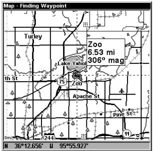 LOWRANCE 3500C - Find Waypoints - 10