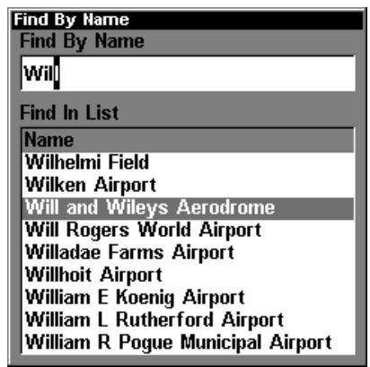 LOWRANCE 3500C - Find Map Places or Points of Interest (POI) - 7