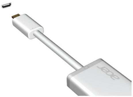 ACER ASPIRE SWITCH 10 SW5-011 - HDMI MICRO - 1