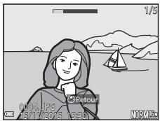 NIKON COOLPIX P610 - Visualisation des images d'une série - 2