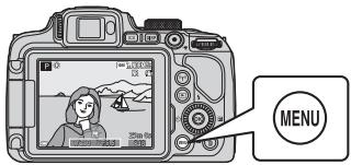 NIKON COOLPIX P610 - Fonctions pouvant être régées à l'aide de la commande MENU (menu) - 1