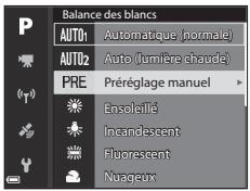 NIKON COOLPIX P610 - Utilisation de la fonction PréRéglage manuel - 1