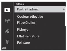 NIKON COOLPIX P610 - Filtres : appliquer les effets d'un filtré numérique - 1