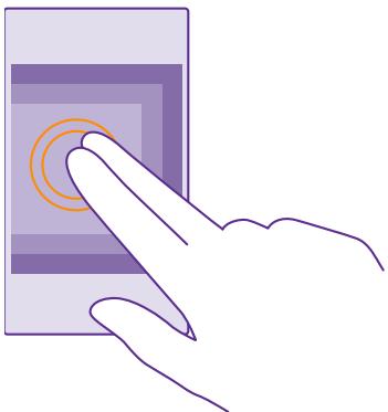 NOKIA LUMIA 435 - Magnify the screen - 1