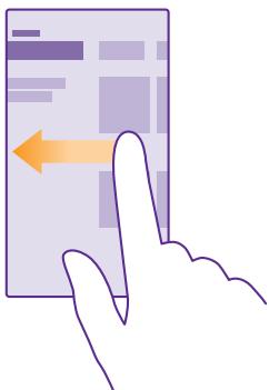 NOKIA LUMIA 435 - Navigate inside an app - 1