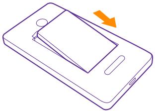NOKIA LUMIA 435 - Remove the SIM and memory card - 5