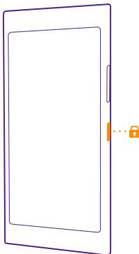 NOKIA LUMIA 435 - Lock the keys and screen - 1