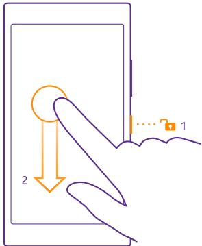 NOKIA LUMIA 435 - Switch the phone off - 1
