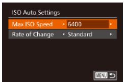 CANON POWERSHOT G7 X - Access the setting screen. - 1