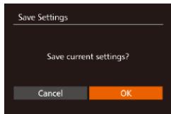 CANON POWERSHOT G7 X - Configure the setting. - 1