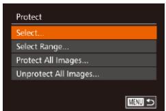 CANON POWERSHOT G7 X - Access the setting screen. - 1