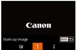 CANON POWERSHOT G7 X - Start-Up Screen - 1