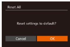 CANON POWERSHOT G7 X - Restoring Defaults - 1