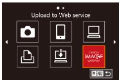 CANON POWERSHOT G7 X - Access the Wi-Fi menu. - 1
