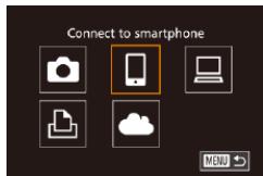 CANON POWERSHOT G7 X - Access the Wi-Fi menu. - 1