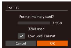 CANON POWERSHOT G7 X - Low-Level Formatting - 1