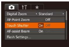 CANON POWERSHOT G7 X - Shooting by Touching the Screen (Touch Shutter) - 4