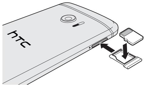 HTC 10 - Insertion de la carte microsd - 2